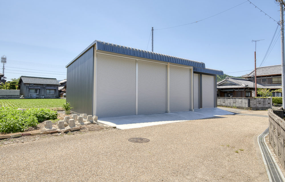 間口14.6m　奥行6.3m　高さ4.0m　27.9坪