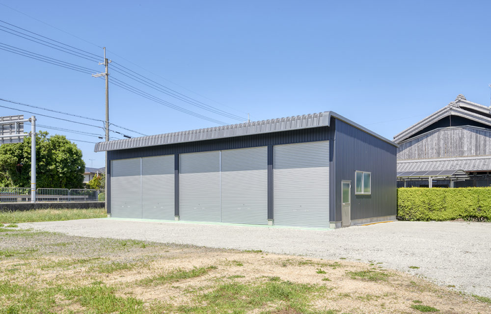 間口14.6m、奥行7.2m、高さ4.0m　31.9坪