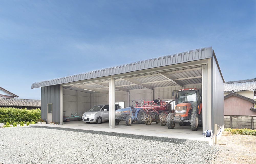 間口14.6m　奥行5.7m　軒高3.5m　25.3坪