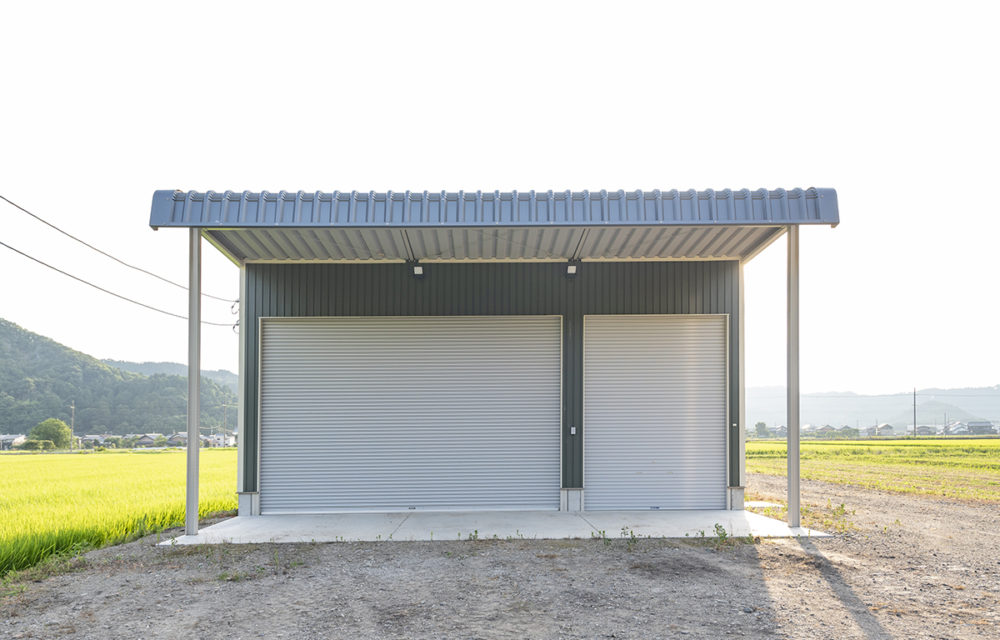 間口8.9m　奥行7.2m　高さ4.0m　19.3坪　